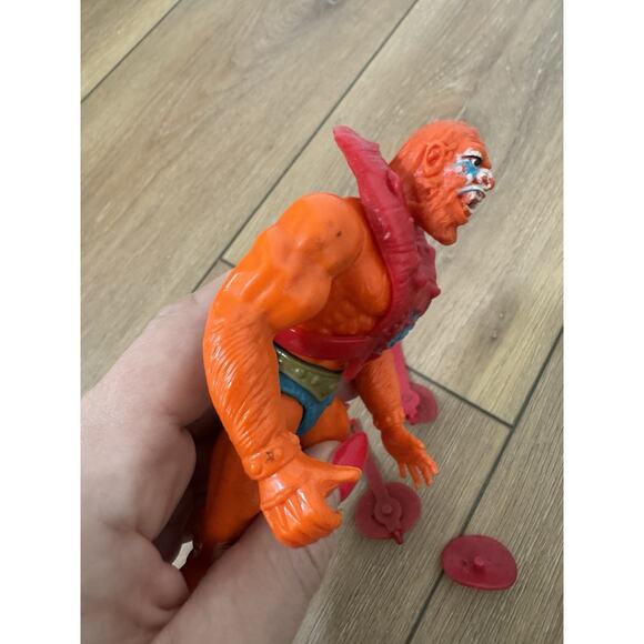 1981 MOTU Beast Man w/ Armor Action Figure & Accessories Mattel Masters Universe - Picture 6 of 13